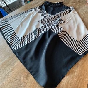 Sleeveless asymmetrical dress